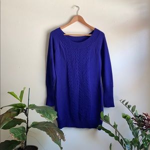 Blue knitted BCBG Maxazria Dress